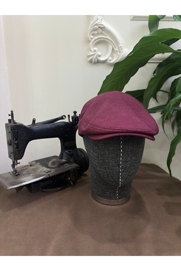 Summer Cotton Linen Italian Cut Sports Model Cap Hat