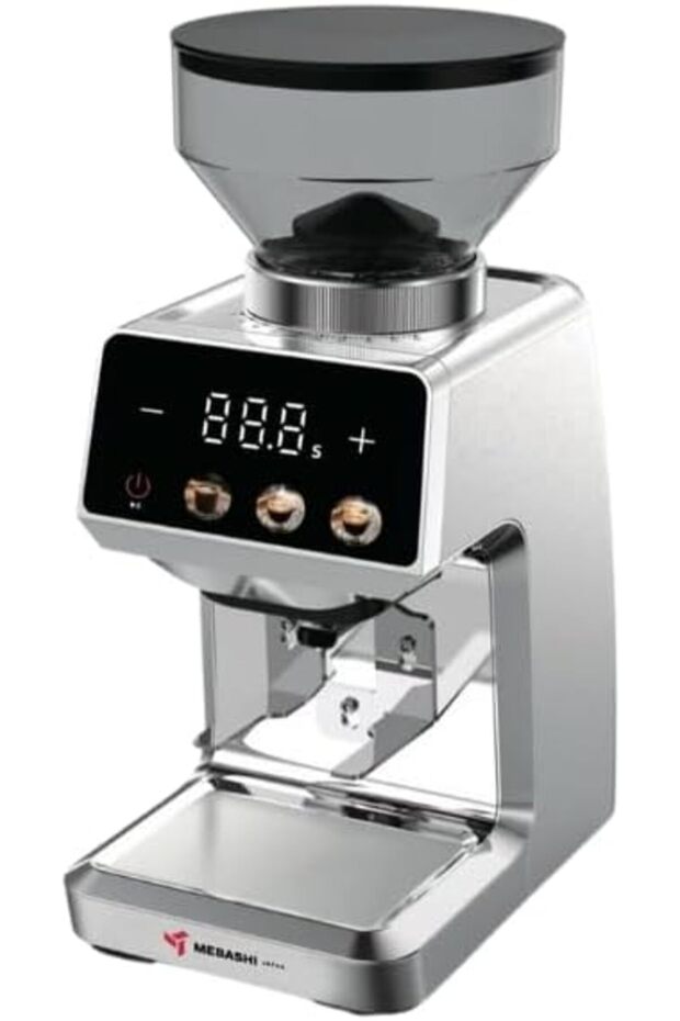 ME-CG2310 Coffee Grinder 150W, Digital Touch, 250g Bean Hopper, Stainless Steel, 35 Grind Settings