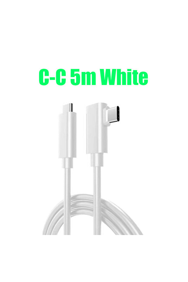 5m white 16FT 5M Link Charging Cable for Quest 3S/3 Meta Quest Pro Pico 4 PS5 PSVR2 Accessories PC U