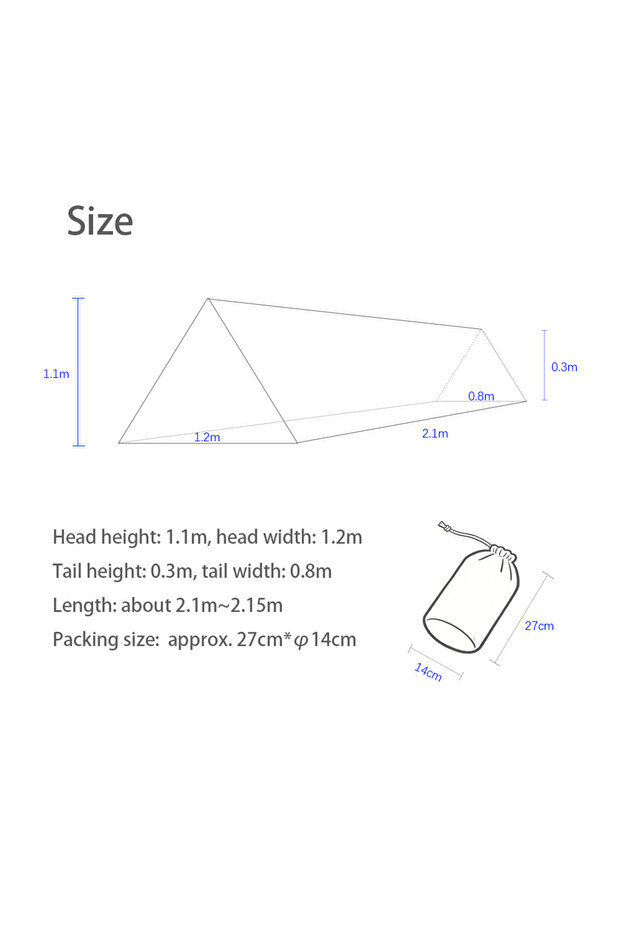 A-tower A-Tower Mesh Tent Outdoor Backpacking Camping Hiking Portable Inner Tent Anti-mosquito and I
