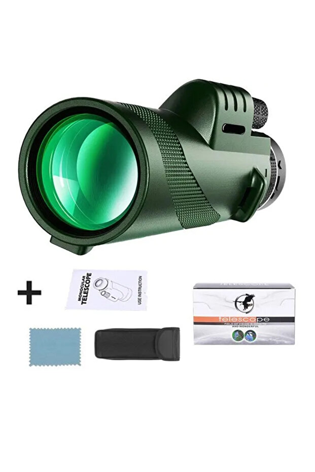 DDLS-80x100 Portabl Powerful 80X100 HD Monocular 50000M Telescope Long Range Zoom With Tripod Phone