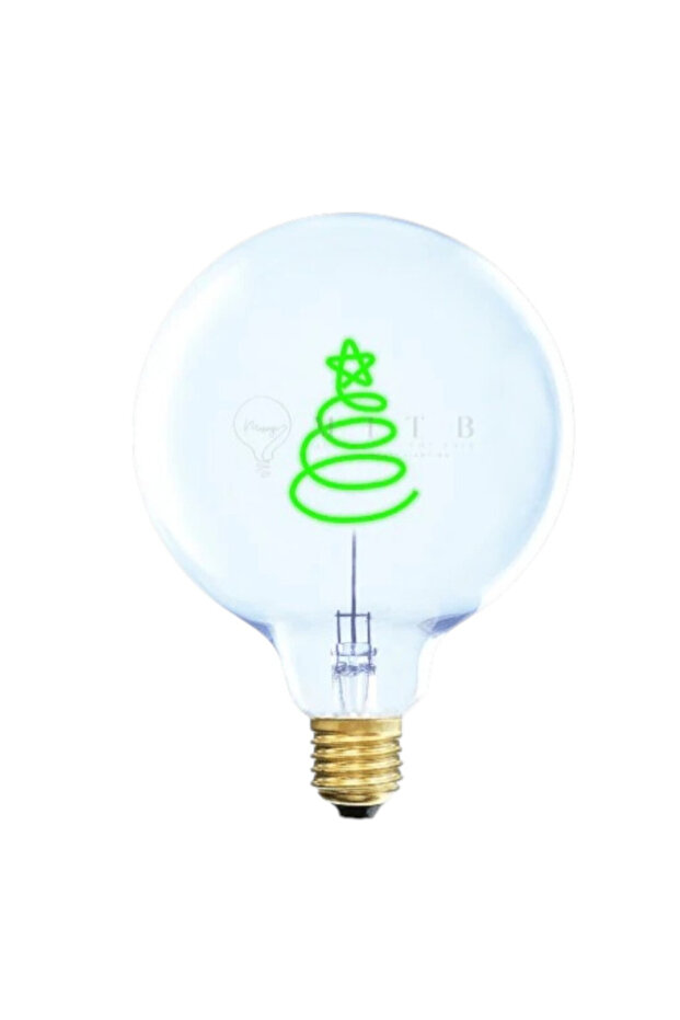 XMAS TREE LED Glass Bulb Decorative Light 70×110mm