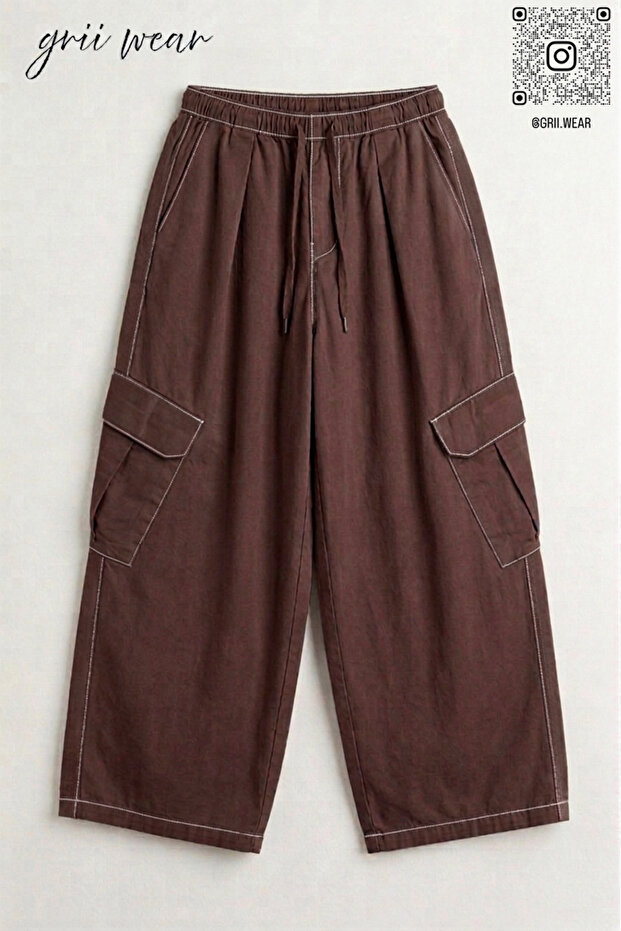Extra Baggy Unisex Baggy Cargo Pocket Pants