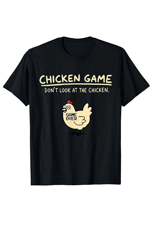 تي شيرت رجالي بنمط Fun Chick