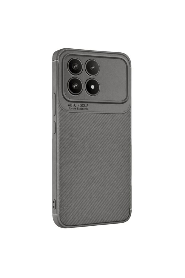 Xiaomi Poco F8 Pro Auto Focus Carbon Cover - Gray