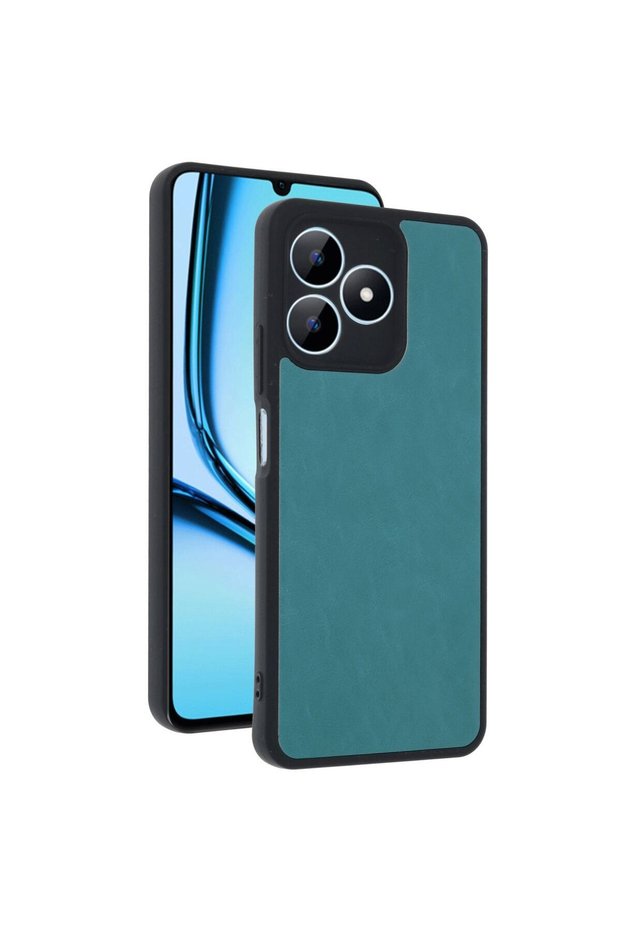 Glb-Stl41414 Realme Note 50 4g Case Aras Leather Cover - Light Green