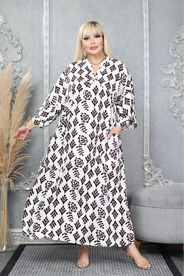 Rochie țesuta de damă marime mare - 7