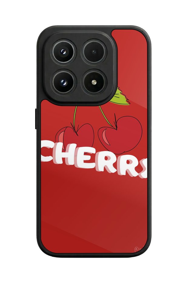 Xlaomi Mi 17 5g Compatible Cherry Design Glossy Premium Case