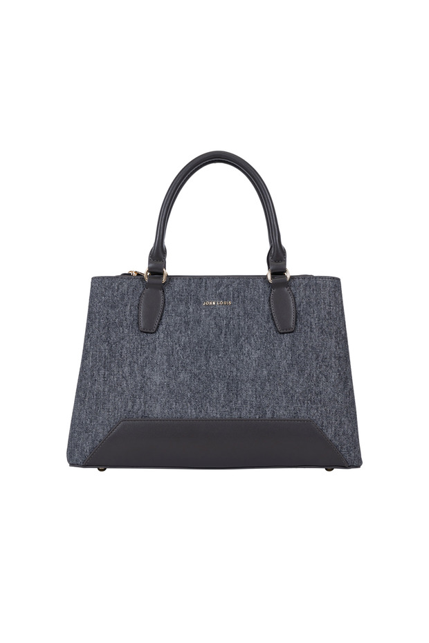 Ladies Hand Bag with adjustable JLSU26-23, Gray
