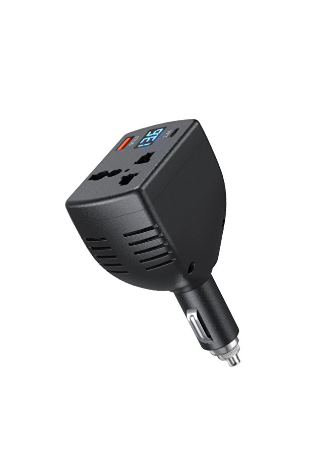 1 PCS 150W Car Power Inverter DC 12V/24V to AC 220V Cigarette Lighter Adapter in Car with QC3.0 USB