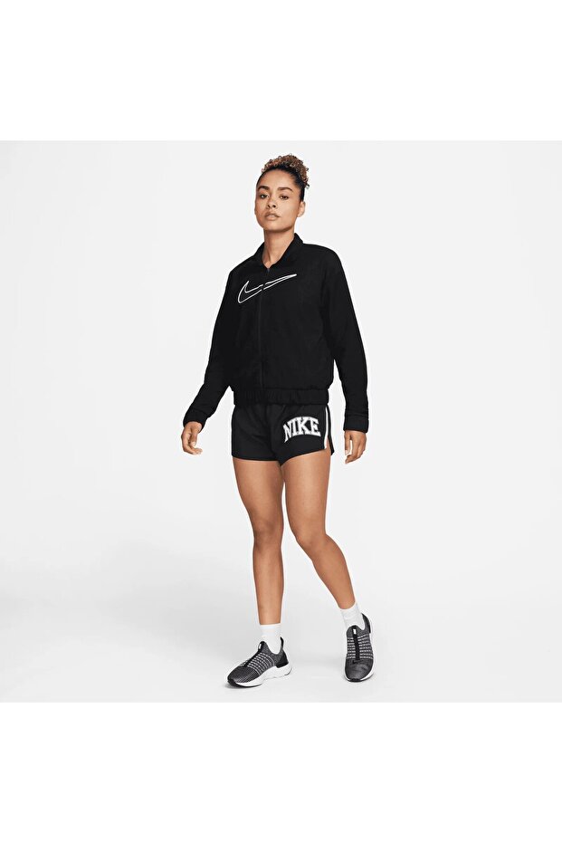 سترة الجري Dri-FIT Swoosh Run للسيدات باللون الأسود