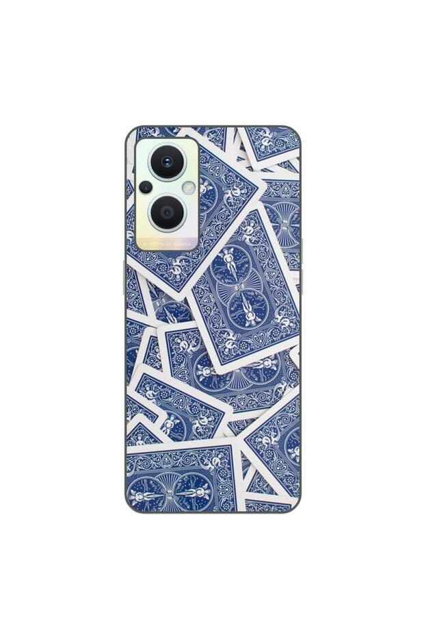 Case compatible with Oppo Reno7 Lite Silicone Gel Tpu Bicycle Deck Pattern