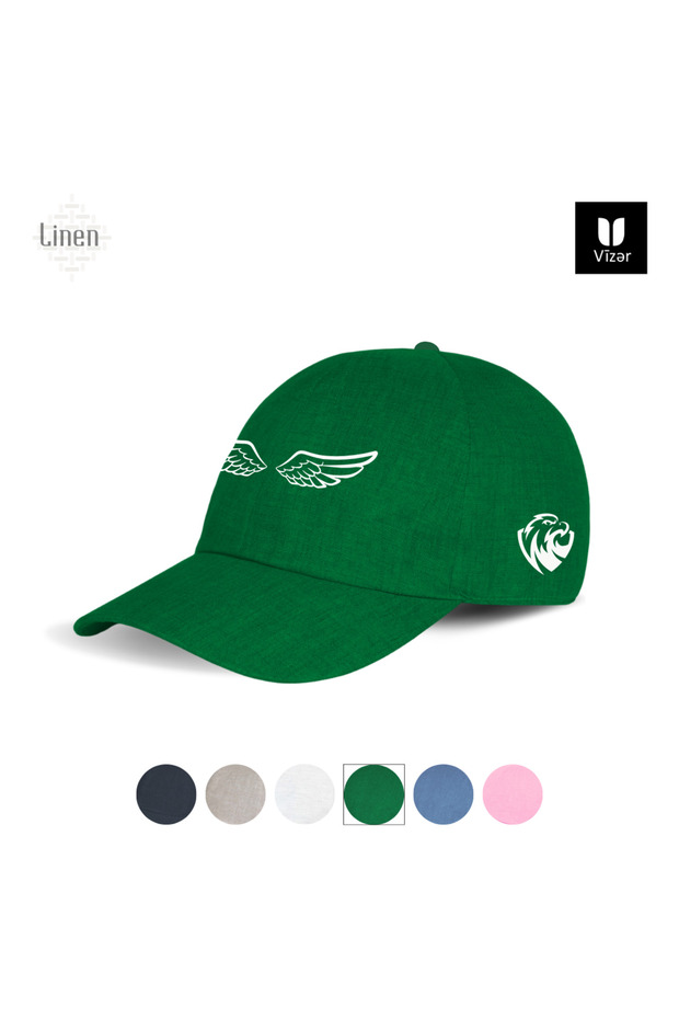 Falcon wings Linen Cap