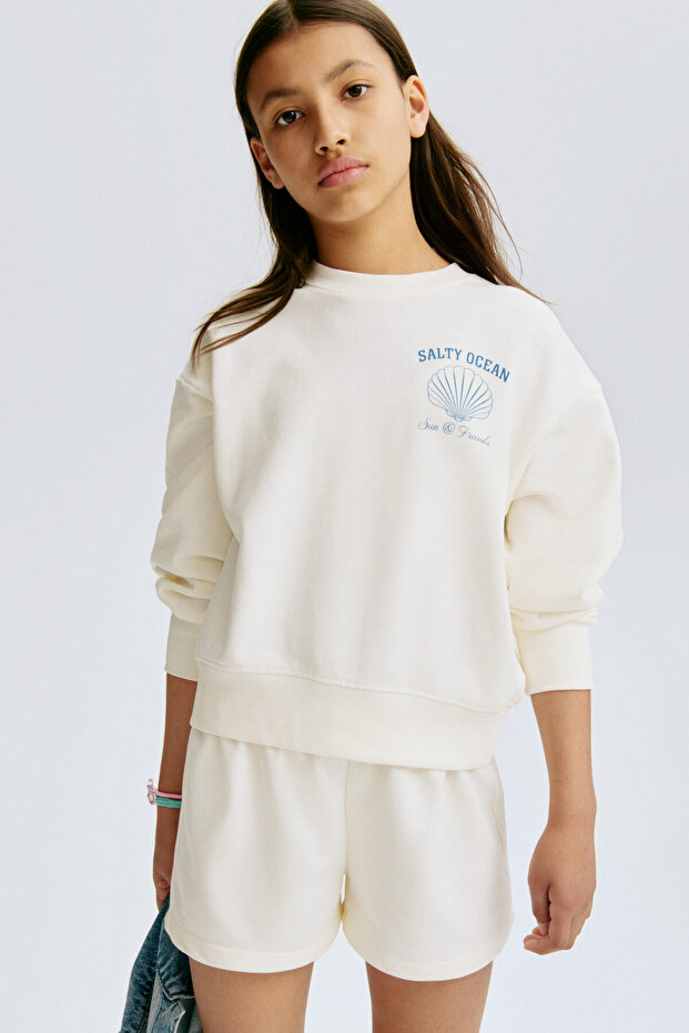 2 Parçalı Sweatshirt Set