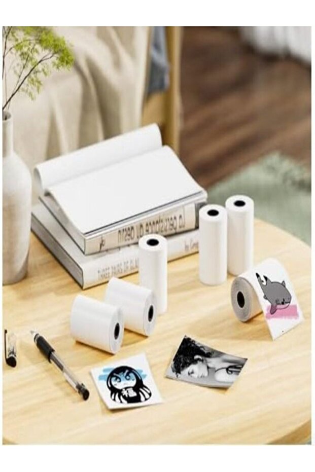 AASHZ Printer Paper,5 Rolls for Kids Instant Print Camera,HD Printing Thermal Print Paper