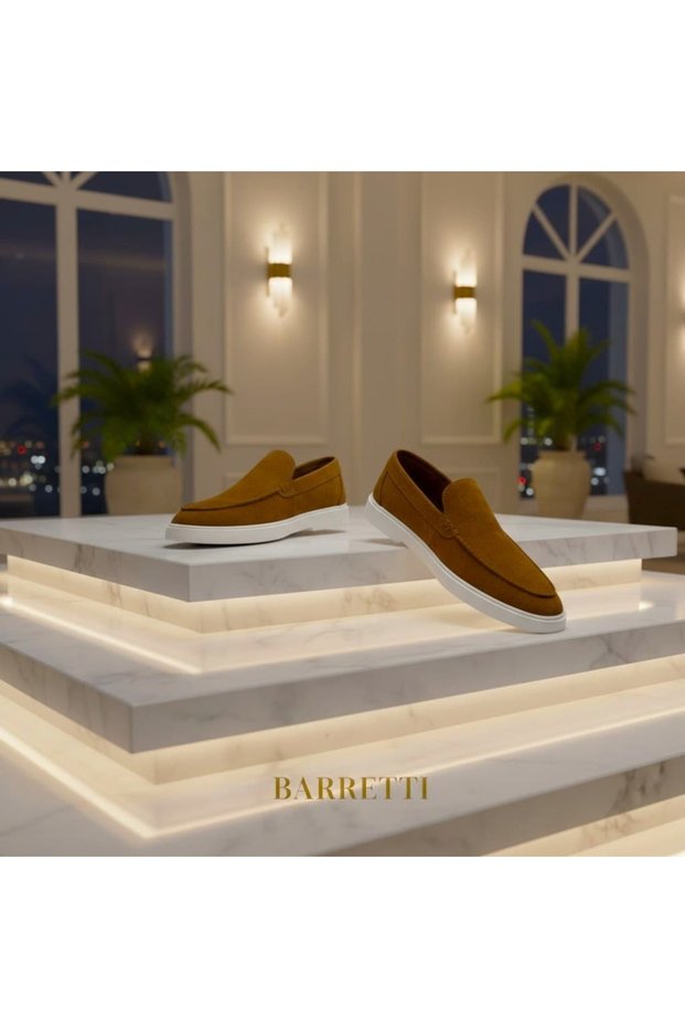 Bs Taba Plain Suede Loafer
