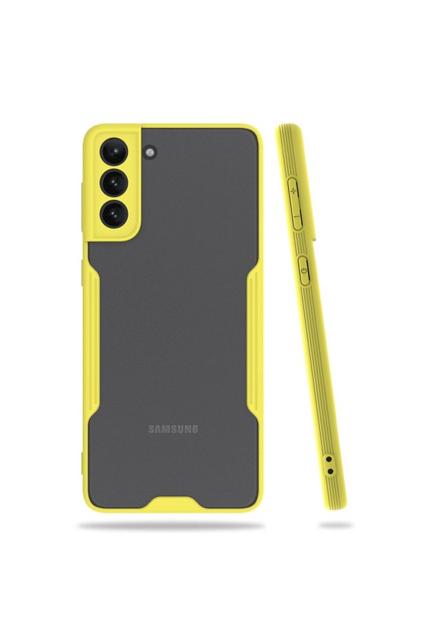 Samsung Galaxy S21 Plus Case Platinum Silicone - Yellow