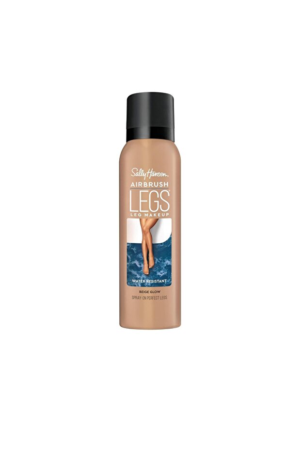 Airbrush Legs Leg Makeup Spray | Easy Application, Flawless-Looking Legs, Water-Resistant, Transfer-Proof | Beige | Light Natural Finish