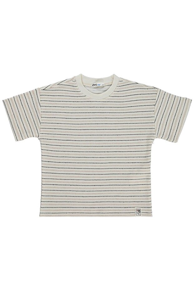 Jakar Striped T-Shirt for 2-5 Years - Brown