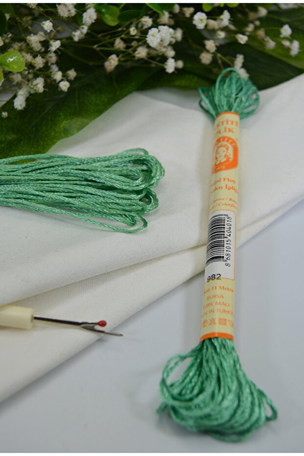 Hand Embroidery Silk, Laundry Silk, Rayon, Shiny Silk Texture, Colorfast