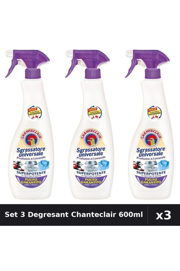 Set 3 Degresant Universal 600ml - Lavanda