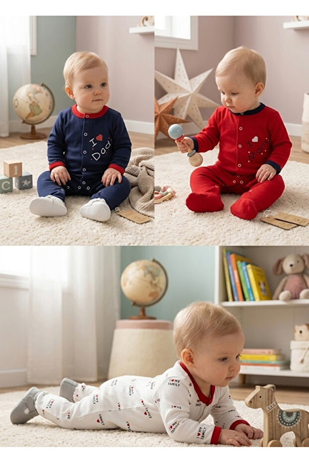 Baby Rompers Set of 3