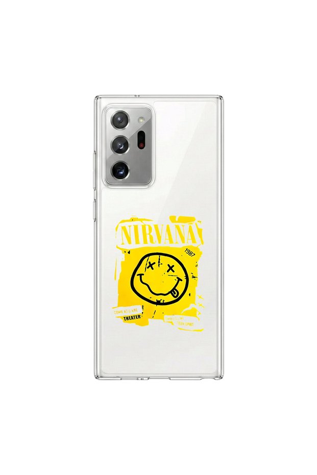 Samsung Galaxy Note 20 Ultra Compatible Metal 10 Design Transparent Case