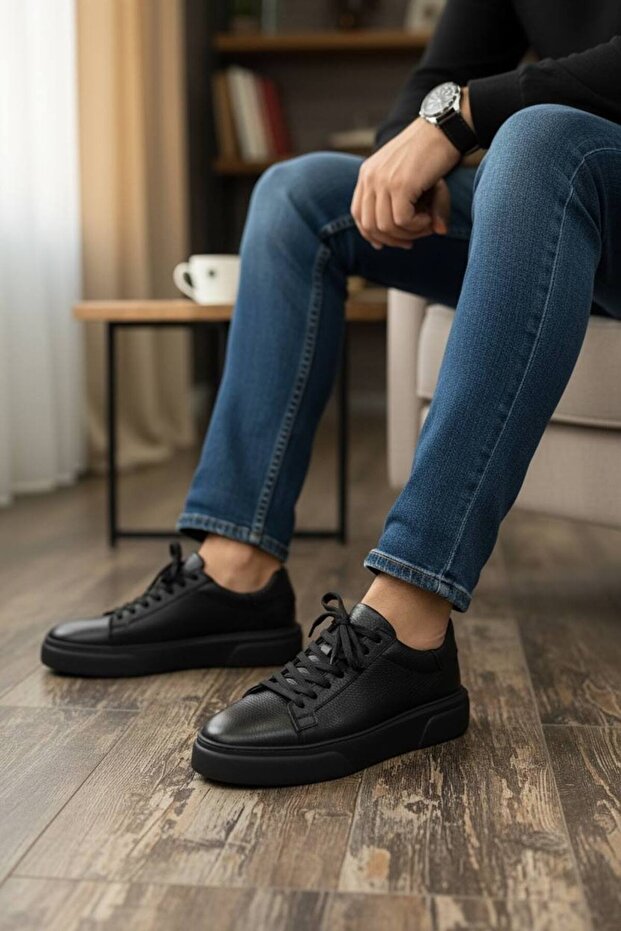 HAKİKİ DERİ SNEAKER