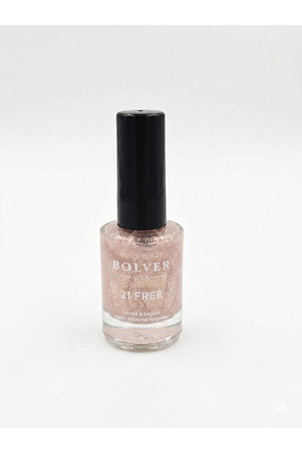 طلاء أظافر بلوفير وردي ذهبي (Rose Gold)