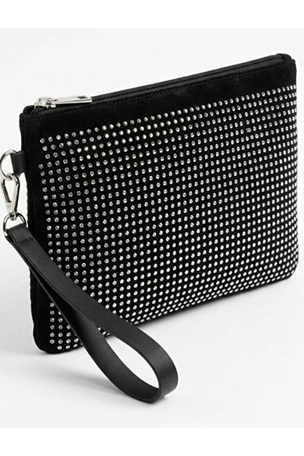 Yw Stylized Stone Detailed Portfolio Bag