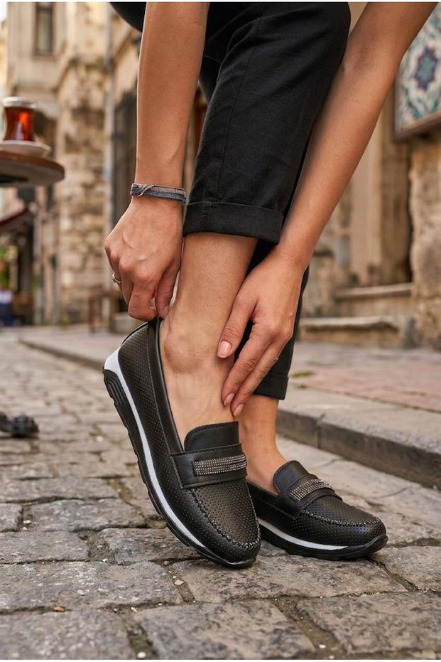 Merry 780502 Anatomical Comfortable Buckle Detailed Casual Women's Shoes