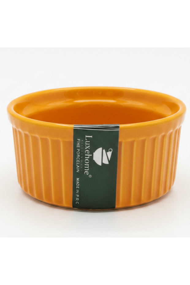 Ceramic Orange Ceramic Ramekin Bowl | 9×4 cm