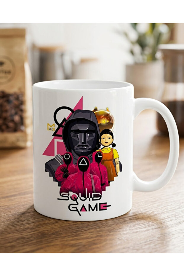 Squid Game Tasarım Kupa Bardak