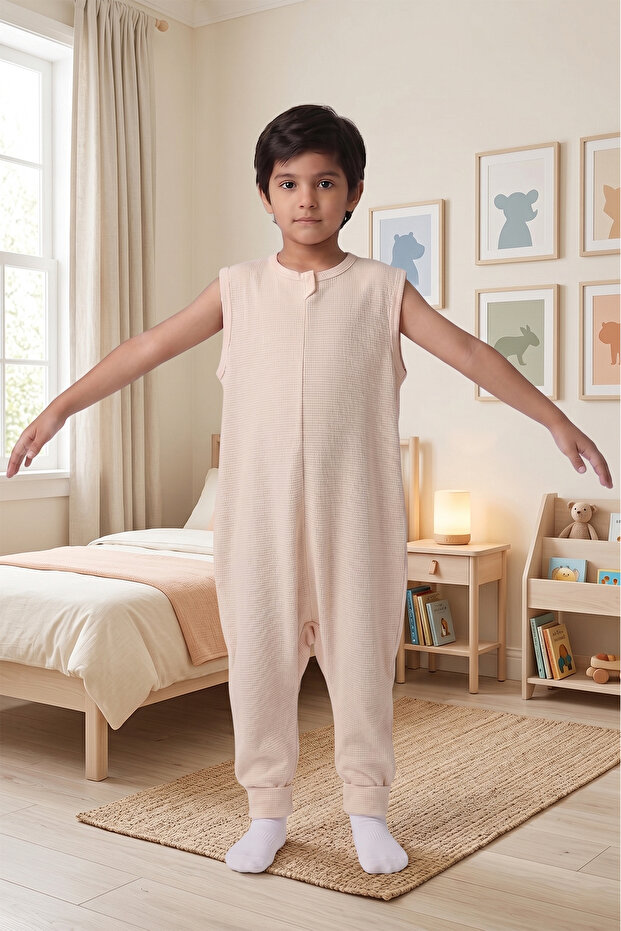 100% Cotton 1.0 Tog Girls and Boys Sleeping Bag