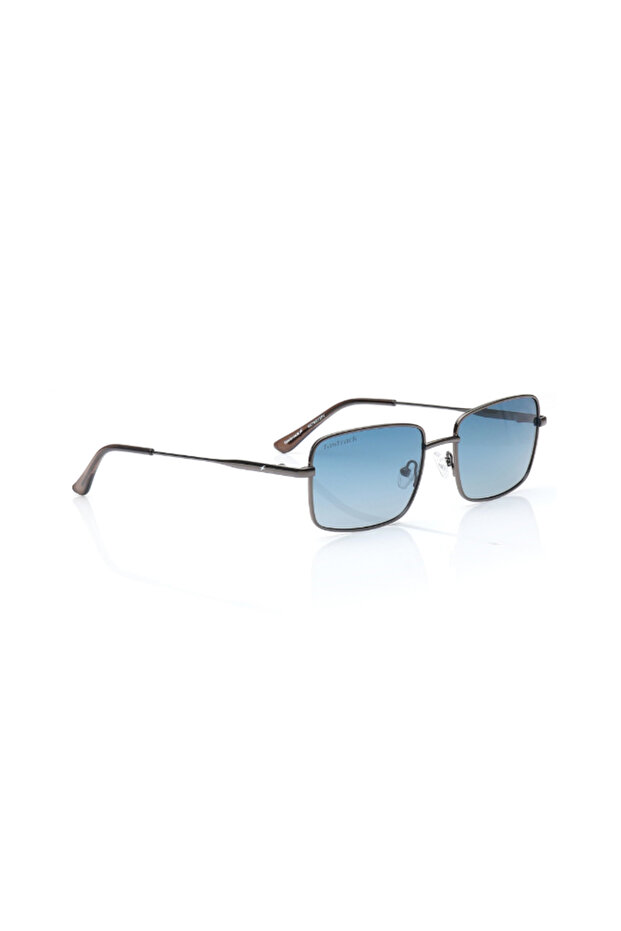 Polarized Sunglasses Grey Frame Blue Mirror Lens 55mm - M279GY2PV