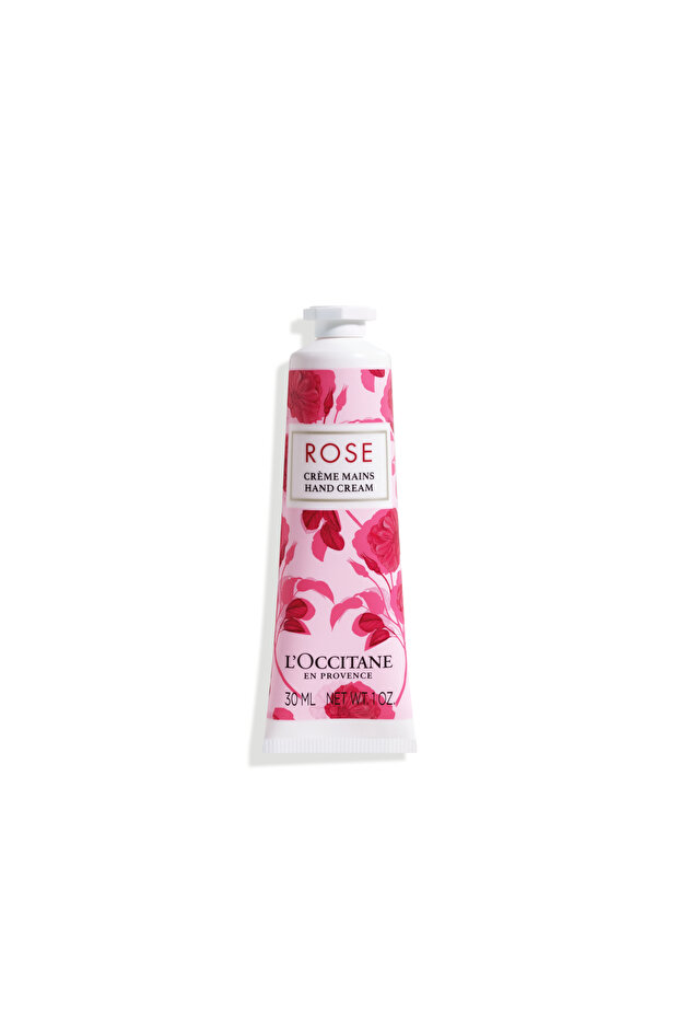 Rose Perfumed Hand Cream, with Rose Extract, 30 ml