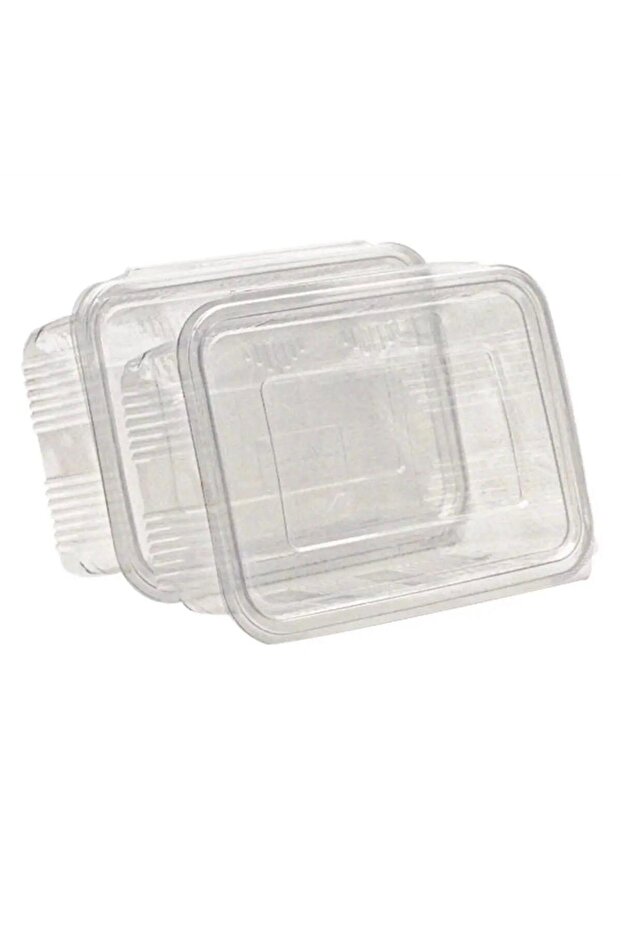 حاوية تخزين بلاستيكية للاستخدام مرة واحدة، حاوية مقاومة للتسرب، 750 مل، 50 قطعة