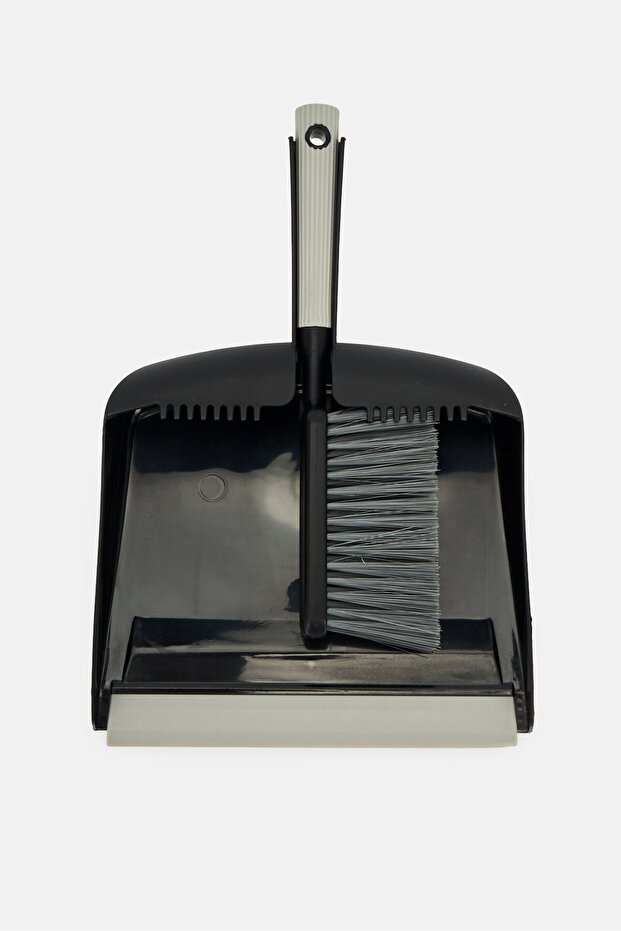 Dustpan And Brush Set, Black