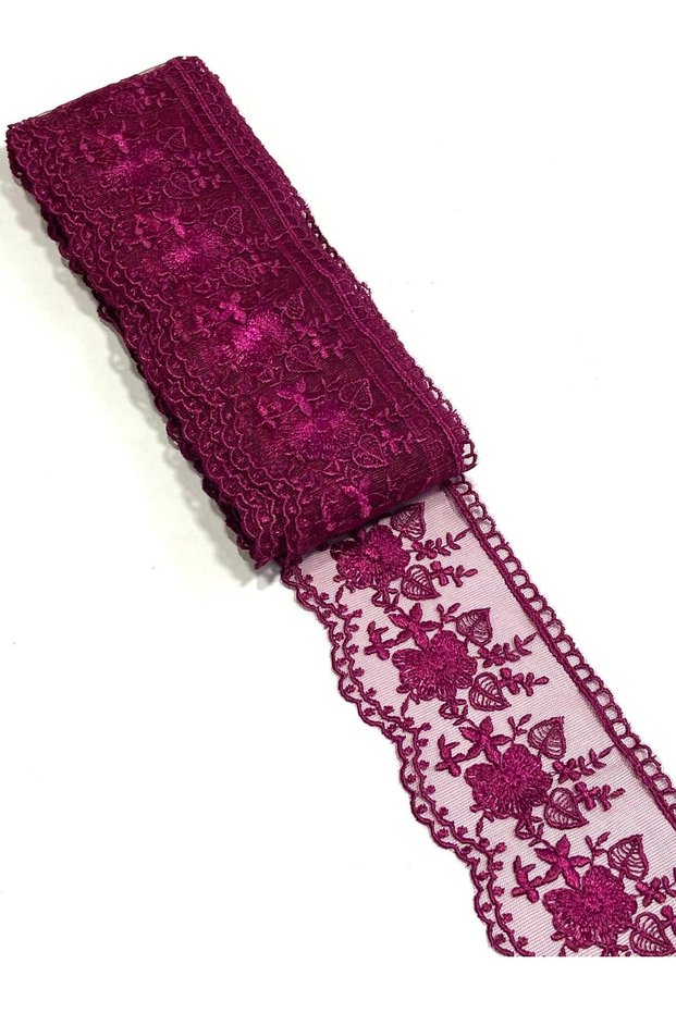 Tulle Guipure / 9 Meters / Sıklemen Color / No2