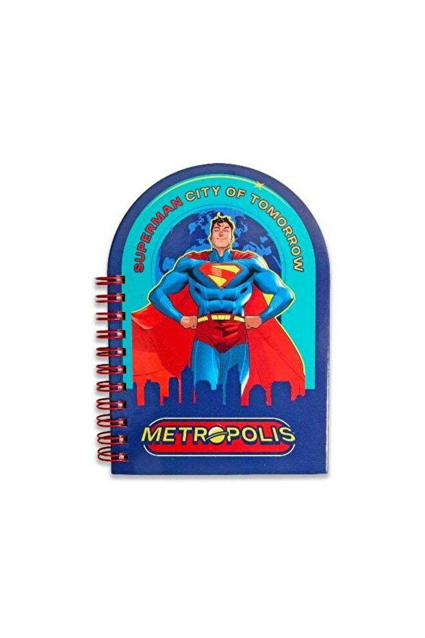 . Superman City Of Tomorrow A6 Spiral Notepad