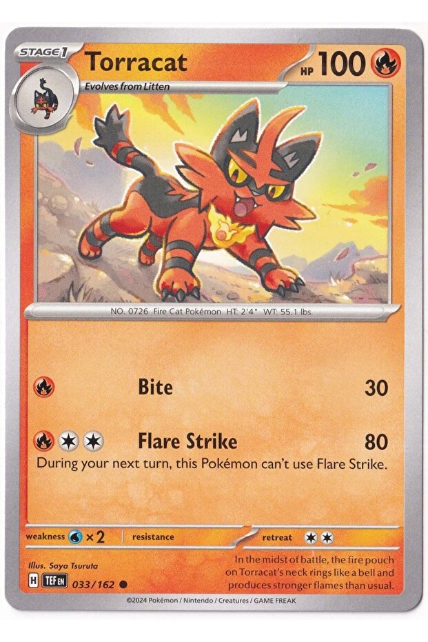 Torracat 033/162 - Temporal Forces - Kart (Mint)