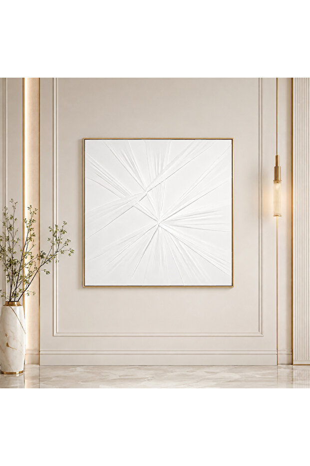 لوحات جدارية اطار ذهبي 100*100 SHW-420