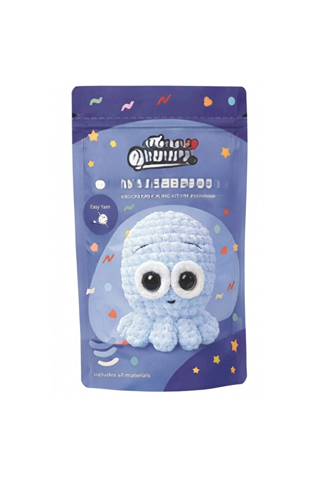 Octopus Amigurumi Knitting Kit for Beginners