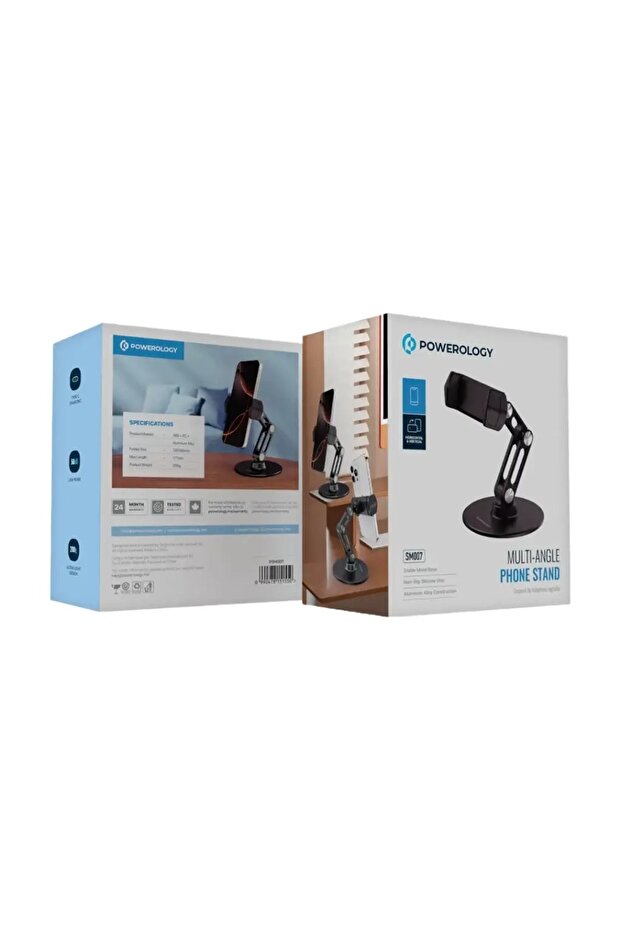Multi-Angle Phone Stand Black