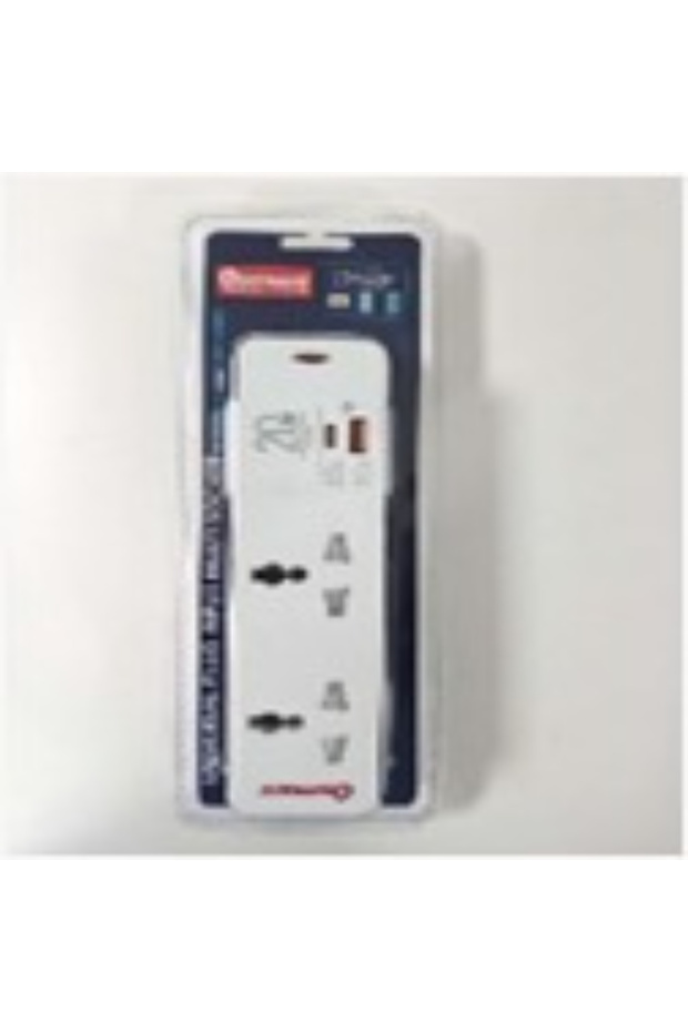 2 way linear multi socket with USB A+C