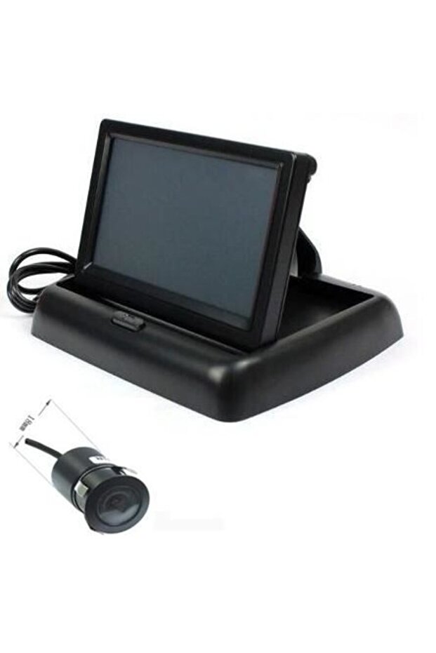 PARK SENSÖRÜ KAMERA+LCD EKRAN 4,3'' KATLANIR