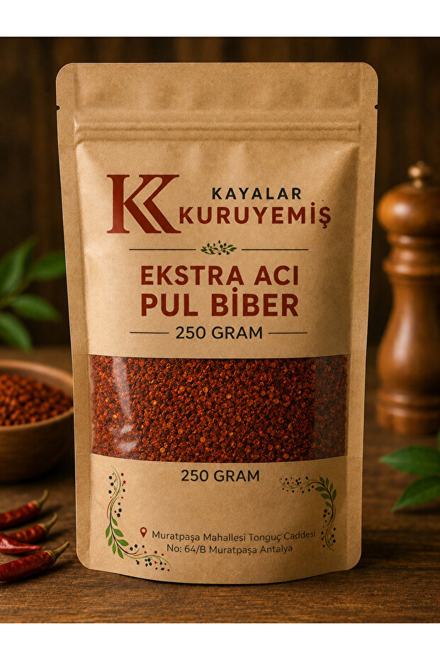 Extra acı pulbiber 250 gr