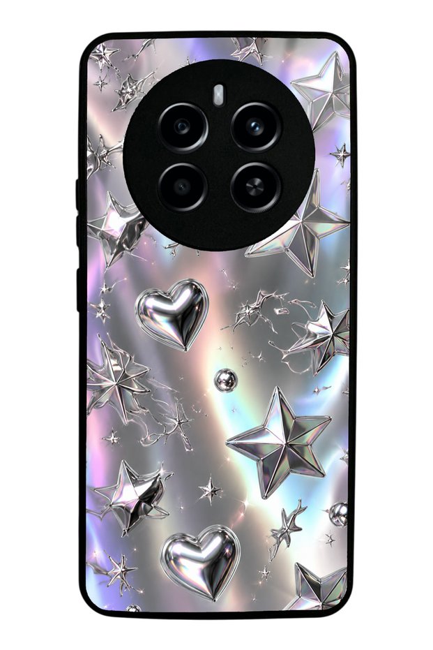 Realme 12 Chrome Star Dream Design Glossy Phone Case