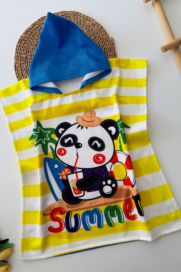 My Little One's Character Children's Beach Towel - Yellow