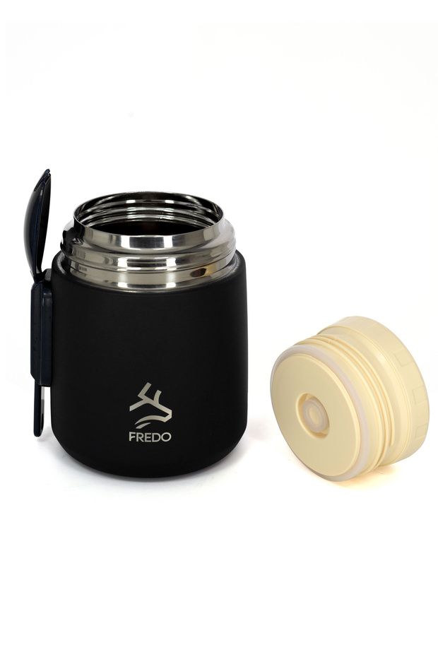 | Fredo Duo Dine | 500 ml | Hot & Cold Food Thermos | Black |